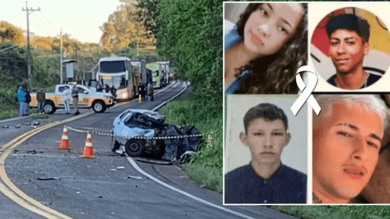 Jovens partem cedo demais: tragédia na ERS-404 choca o R…Veja mais