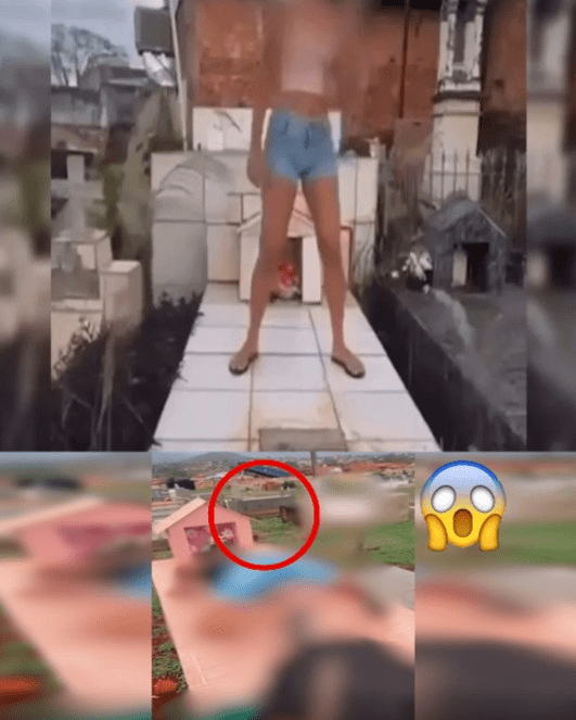 Vídeo de adolescentes dançando em túmulos gera revol…Ver mais