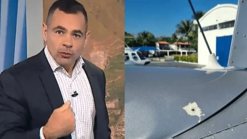 Helicóptero da Record é atingido por mais de 200 tir0s no RJ; ‘Mais de 5 ví…Ver mais