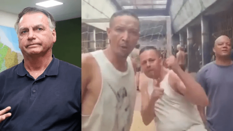 STF condena Bolsonaro a 27 anos de prisão e vídeo de presos viraliza nas re…Ver mais