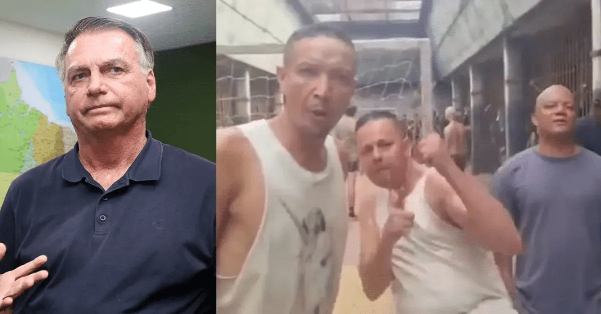 STF condena Bolsonaro a 27 anos de prisão e vídeo de presos viraliza nas re…Ver mais
