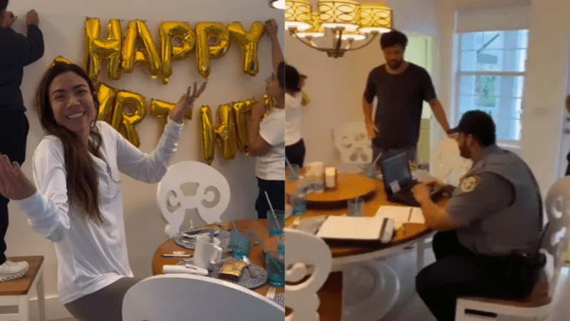 Aniversário de Patrícia Abravanel termina com susto e presença da…Ver mais