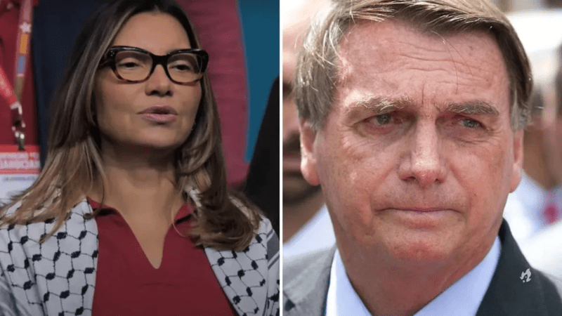 Janja fala o que acha da prisão de Jair Bolsonaro e o defen…Ver mais